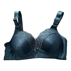Shein Black Lace Bra with sequins